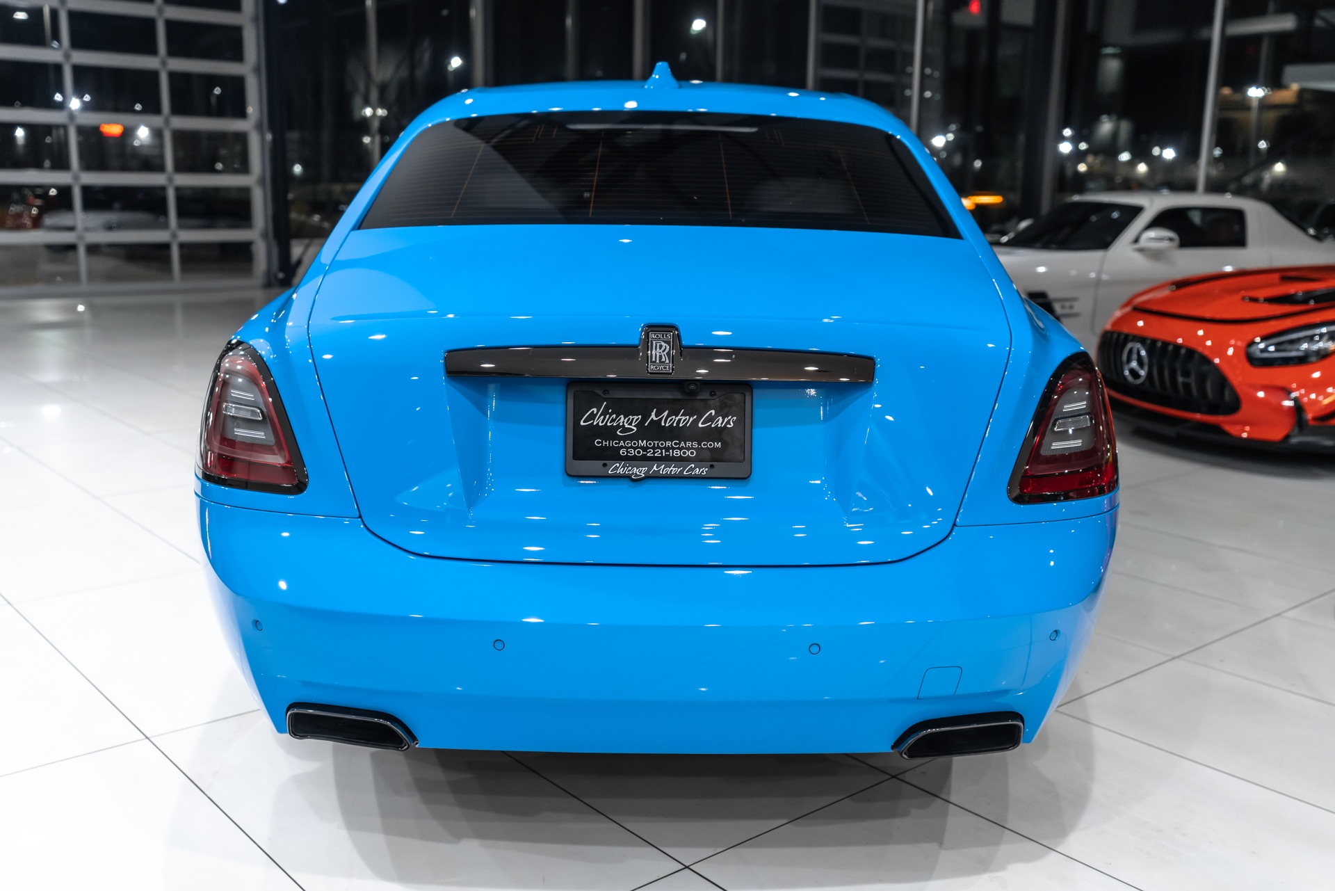 Used 2022 Rolls-Royce Ghost Black Badge Galileo Blue! Bespoke